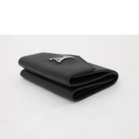 Louis Vuitton Lock Mini Wallet Monogram Noir Black - Picture 4 of 7